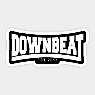 Downbeat Sticker